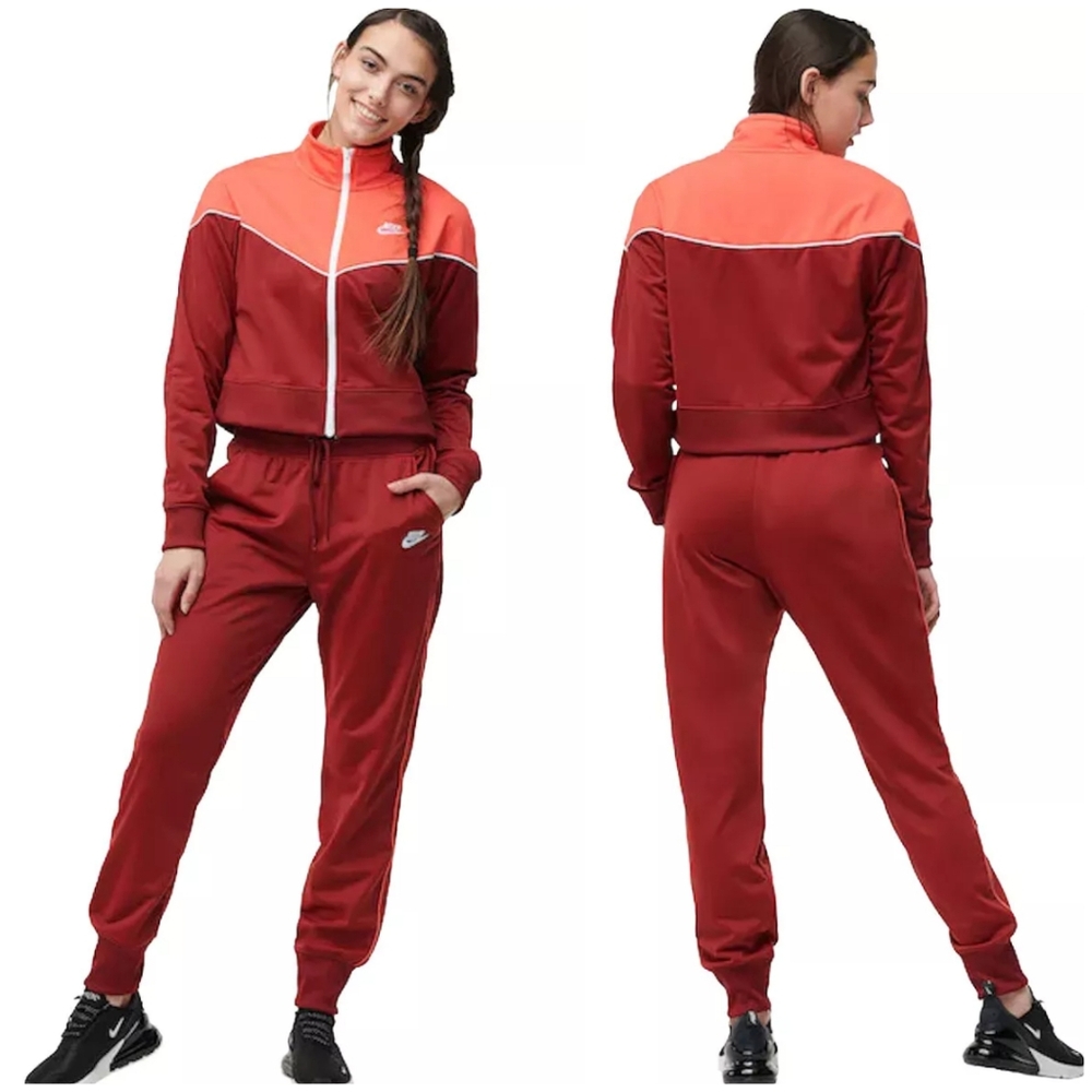 NIKE colour block full zip track jacket size XS